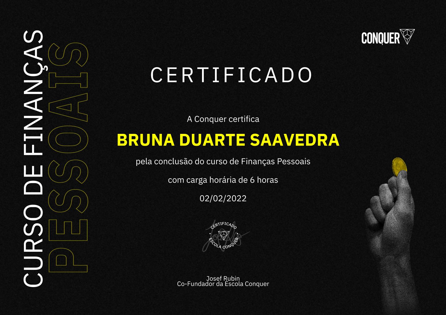 Certificado de Finanças Pessoais